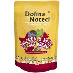 Dolina Noteci Superfood Cat Chicken & Beef with Sea Bream 85 g