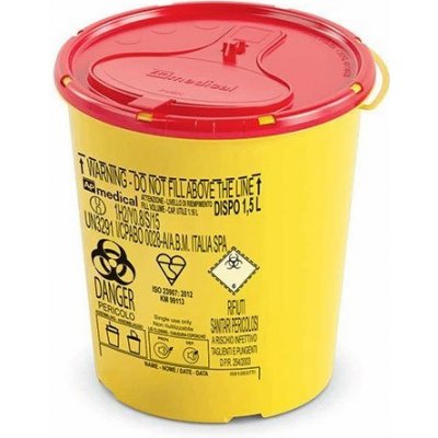 AP Medical Kontejner DISPO 1,5 L – Zboží Dáma