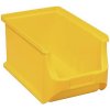 Úložný box Allit Plastový box PP 12,5 x 15 x 23,5 cm žlutý