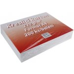 Kreslicí karton A4 220g 200ks bílý – Zboží Dáma