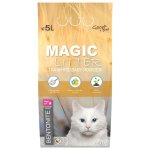 Magic Cat Magic Pearls MAGIC LITTER Bentonite Ultra White Baby Powder 5 l – Hledejceny.cz