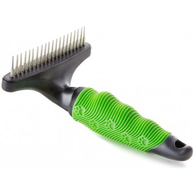 JK ANIMALS Hřeben hrábky 20 rotačních hrotů 16 x 11 cm – Zbozi.Blesk.cz