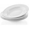 Jídelní souprava Eva Solo Hluboký oválný talíř Legio Nova Deep Oval Plate 25 cm white 4 ks