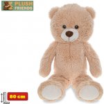 Mikro trading Plush Friends Medvěd s mašlí světle hnědá 100 cm – Sleviste.cz