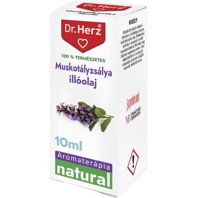Dr.Herz Éterický olej Šalvěj muškátová 10 ml – Hledejceny.cz