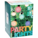 Světelný řetěz venkovní LED PARTY 10 žárovek barevná – Hledejceny.cz