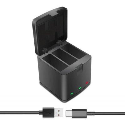 DJI Osmo Action Bateriový box, nabíječka pro 3 akumulátory – Zboží Živě