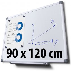 Jansen Display Scritto popisovatelná magnetická tabule whiteboard 900 x 1200 mm