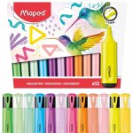 Maped zvýrazňovač Fluo Peps sada 12 ks 40901 – Hledejceny.cz