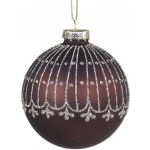 Chic Antique Vánoční ozdoba se stříbrnými ornamenty Chocolate – Hledejceny.cz