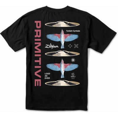 Primitive Zildjian FLIGHT TEE Black – Zboží Mobilmania