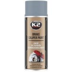 K2 Lak na brzdové třmeny střibrný 400 ml L346SR – Zboží Mobilmania