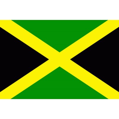 Státní vlajka Jamajka tištěná venkovní Alerion