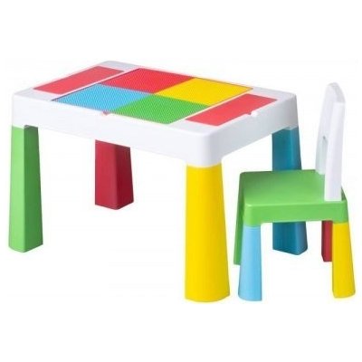 Tega Dětská sada stoleček a židlička Multifun Tega Multifun Multicolor – Sleviste.cz