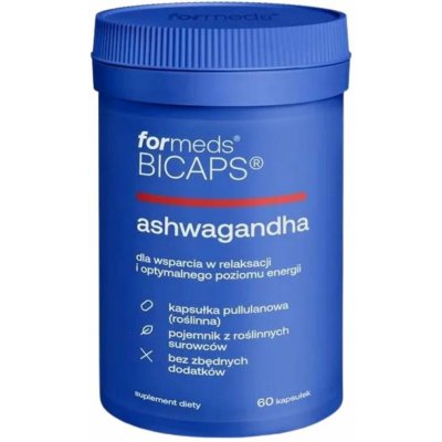 Formeds Bicaps Ashwagandha 60 kapslí – Hledejceny.cz