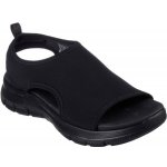 Skechers FLEX APPEAL 4.0 - MOON LINES Dámské sandály, černá, – Zboží Dáma