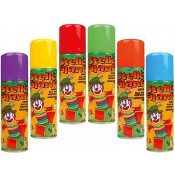 Spray 142 špagety karnevalové mix barev