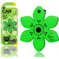 Aroma Car Flower fancy green