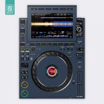 Doto Design Skin CDJ 3000X FULL COLORS Midnight Blue – Zboží Živě