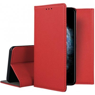Pouzdro Smart Case Book Xiaomi Redmi Note 10 / Note 10S červené