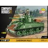 Stavebnice Cobi COBI 3044 Company of Heroes 3 Americký střední tank Sherman M4A1