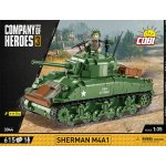 COBI 3044 Company of Heroes 3 Americký střední tank Sherman M4A1 – Zbozi.Blesk.cz