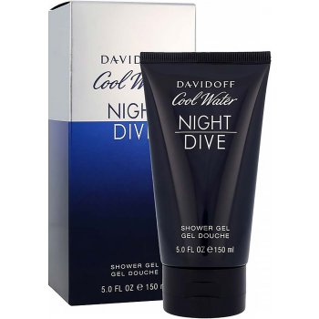 Davidoff Cool Water Night Dive Woman sprchový gel 150 ml