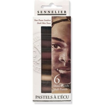 Sennelier Dark Skin Tones 6ks – Zbozi.Blesk.cz