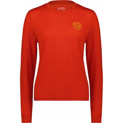 Mons Royale ICON RELAXED LS retro red
