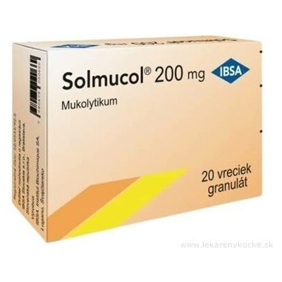 SOLMUCOL 200MG POR GRA SOL SCC 20 – Hledejceny.cz
