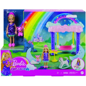 Barbie Chelsea s houpacím koníkem herní set