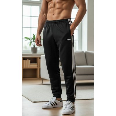 adidas pánské BLACK/WHITE – Zboží Dáma