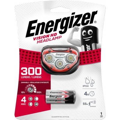 Energizer čelová svítilna - Headlight Vision HD 300lm