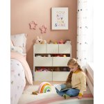 SONGMICS Dětský regál na knihy pro děti, 29,5x62,5x60 cm – Zboží Dáma