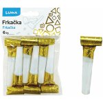LUMA Frkačka holografická zlatá, 6 ks – Zboží Dáma