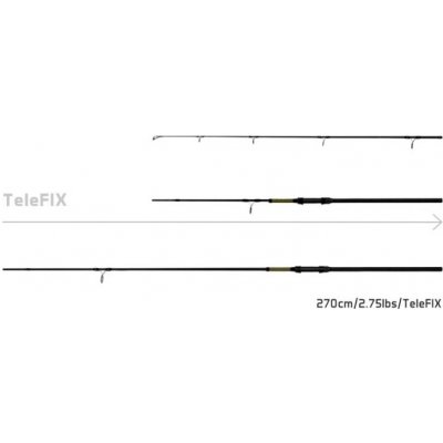 Delphin STALX TeleFIX 2,7 m 2,75 lb 2 díly – Zboží Mobilmania