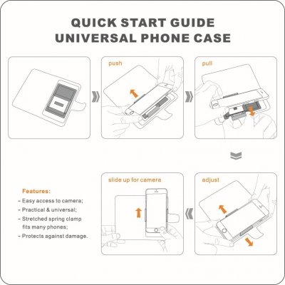 Pouzdro URBANE CASE BOOK 5,8" 6,2" ČERNÉ – Hledejceny.cz