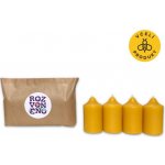 Rozvoněno Sada adventních svíček ze včelího vosku Adventní čas 4 ks – Zboží Dáma Rozvoněno Sada adventních svíček ze včelího vosku Adventní čas 4 ks – Zboží Dáma