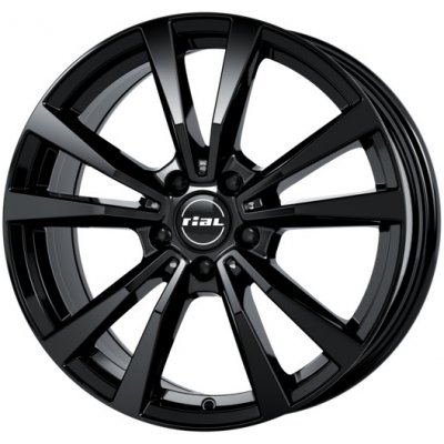 Rial M12 7,5x18 5x112 ET33 diamond black – Hledejceny.cz