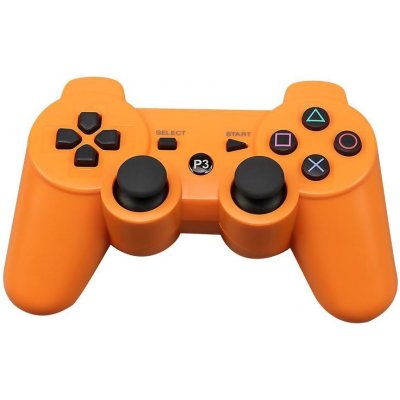 PSko PS3 bezdrátový ovladač Oranžový E10062 – Zboží Živě