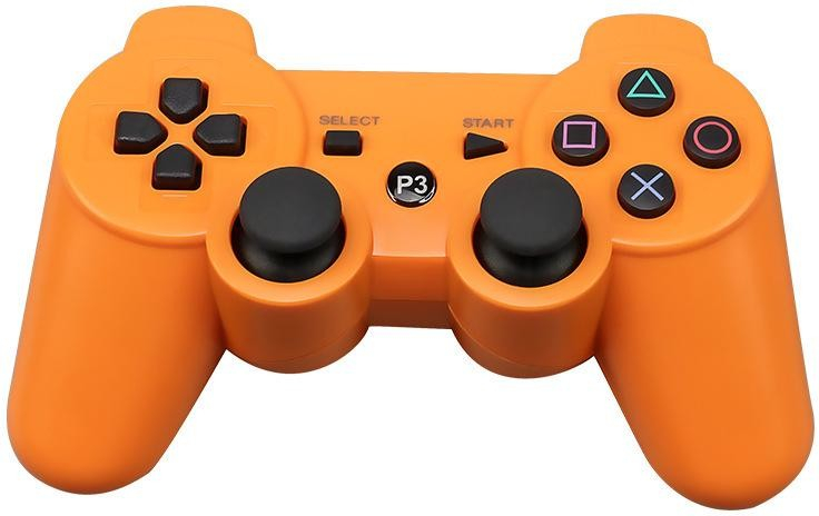 PSko PS3 bezdrátový ovladač Oranžový E10062