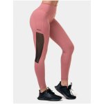 Nebbia High Waist Mesh Leggings 573 růžové – Sleviste.cz