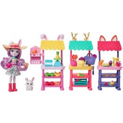 Mattel Enchantimals City Tails Becker Bunny & Bunny Farms Market