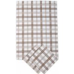 Sleep-well MODERNÍ KÁRO 50 x 70 cm HNĚDÁ 3 ks – Hledejceny.cz