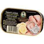 Kaiser Franz Josef Exclusive Tresčí játra ve vlastním oleji s citronem 115g – Hledejceny.cz