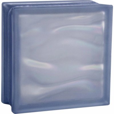 Fuchs Design Luxfera BM Aqua Reflex mléčné sklo ultramarín. modrá 19 x 19 x 8 cm – Zboží Mobilmania