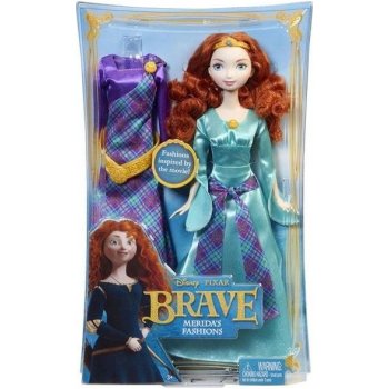 Mattel Disney odvážná Merida s šaty