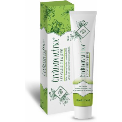 Vakos XT Čtyřiadvacítka s CBD krém 125 ml – Hledejceny.cz