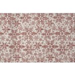 Sander prostírání Snowfall červené 35x50cm – Sleviste.cz