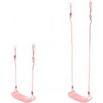 Kruzzel 25445 Dětská houpačka plastová růžová – Zboží Mobilmania